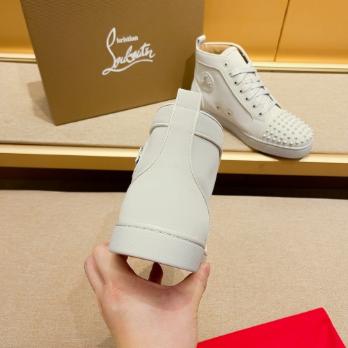 Replica Christian Louboutin High Top Shoes For Men #1209933 $85.00 USD for Wholesale