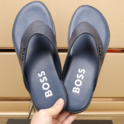 Replica Boss Slippers For Men #1209938 $64.00 USD for Wholesale