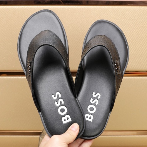 Replica Boss Slippers For Men #1209939 $64.00 USD for Wholesale