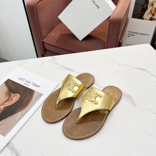 Wholesale Celine Slippers For Women #1209953 $85.00 USD, Wholesale Quality Replica Celine Slippers