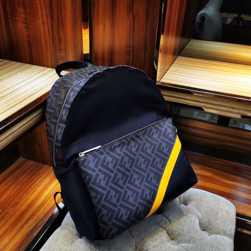 Wholesale Fendi AAA Man Backpacks #1209963 $102.00 USD, Wholesale Quality Replica Fendi AAA Man Backpacks