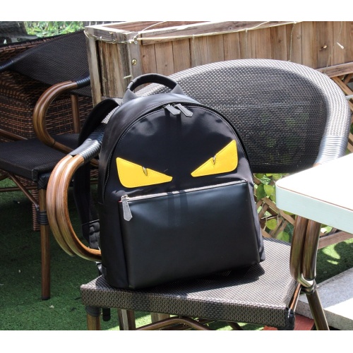 Replica Fendi AAA Man Backpacks #1209964 $102.00 USD for Wholesale