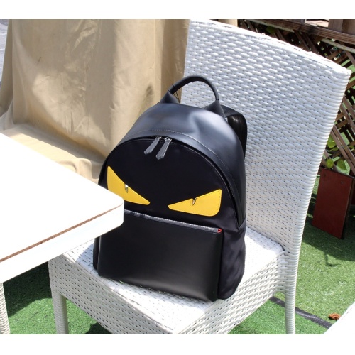 Replica Fendi AAA Man Backpacks #1209964 $102.00 USD for Wholesale