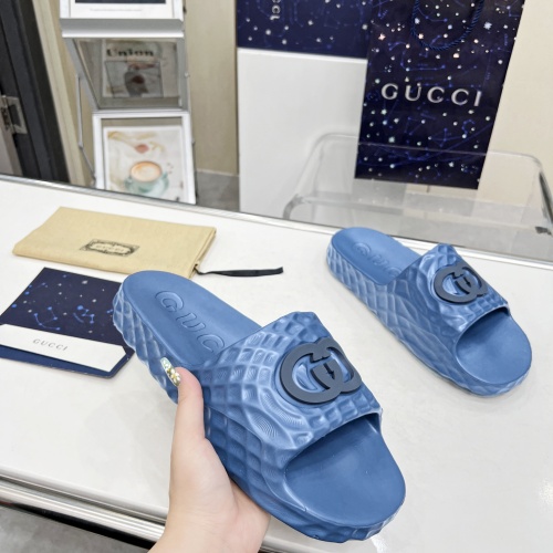 Replica Gucci Slippers For Women #1209972 $60.00 USD for Wholesale