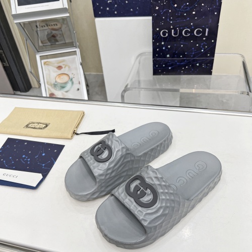 Wholesale Gucci Slippers For Men #1209976 $60.00 USD, Wholesale Quality Replica Gucci Slippers