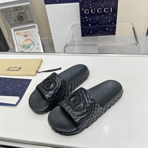 Wholesale Gucci Slippers For Men #1209978 $60.00 USD, Wholesale Quality Replica Gucci Slippers