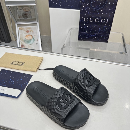 Replica Gucci Slippers For Men #1209978 $60.00 USD for Wholesale