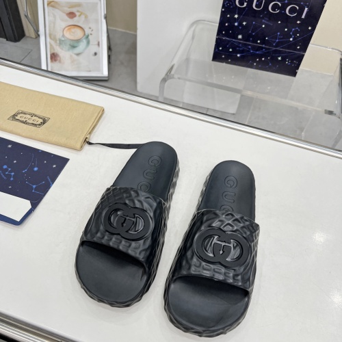 Replica Gucci Slippers For Men #1209978 $60.00 USD for Wholesale