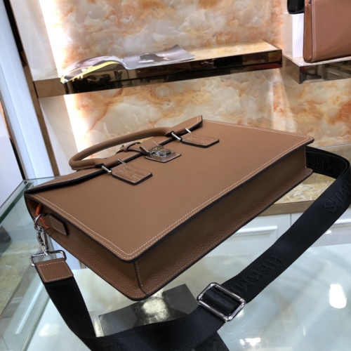 Replica Hermes AAA Man Handbags #1209984 $175.00 USD for Wholesale