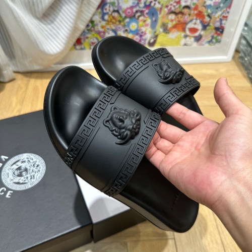 Replica Versace Slippers For Men #1209988 $72.00 USD for Wholesale