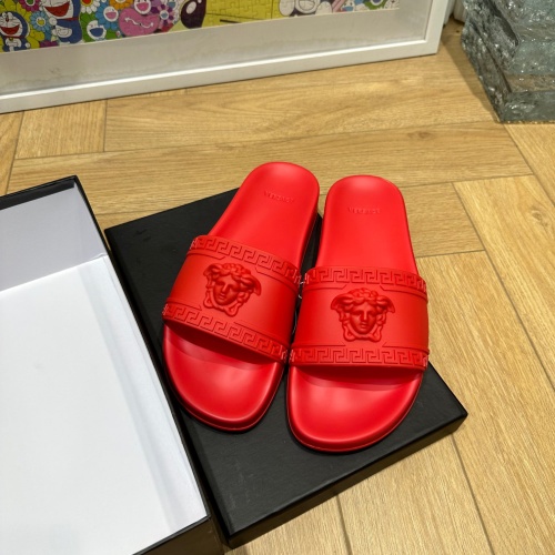 Wholesale Versace Slippers For Men #1209992 $72.00 USD, Wholesale Quality Replica Versace Slippers