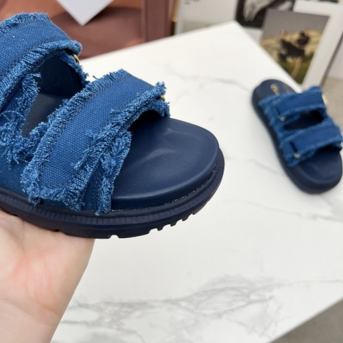 Replica Christian Dior Slippers For Women #1210045 $92.00 USD for Wholesale