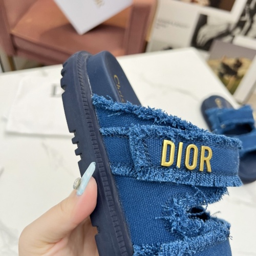 Replica Christian Dior Slippers For Women #1210045 $92.00 USD for Wholesale