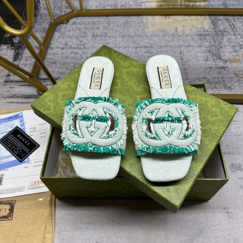 Wholesale Gucci Slippers For Women #1210054 $85.00 USD, Wholesale Quality Replica Gucci Slippers