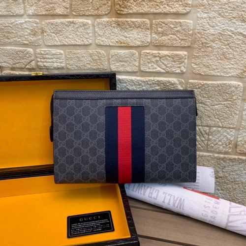 Replica Gucci AAA Man Wallets #1210079 $60.00 USD for Wholesale