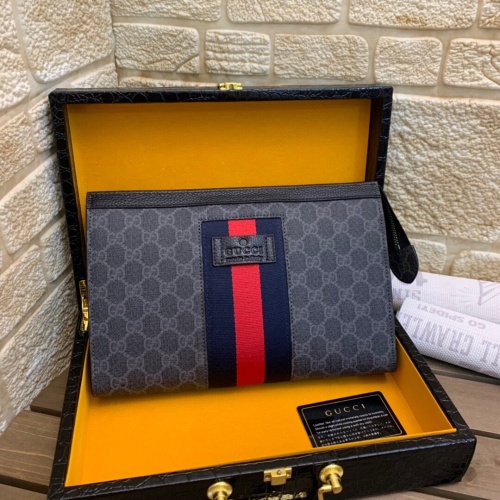 Replica Gucci AAA Man Wallets #1210079 $60.00 USD for Wholesale