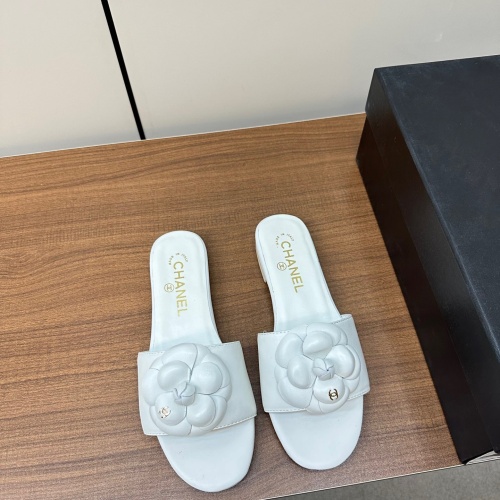 Wholesale Chanel Slippers For Women #1210107 $88.00 USD, Wholesale Quality Replica Chanel Slippers