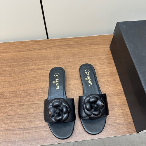 Wholesale Chanel Slippers For Women #1210110 $88.00 USD, Wholesale Quality Replica Chanel Slippers