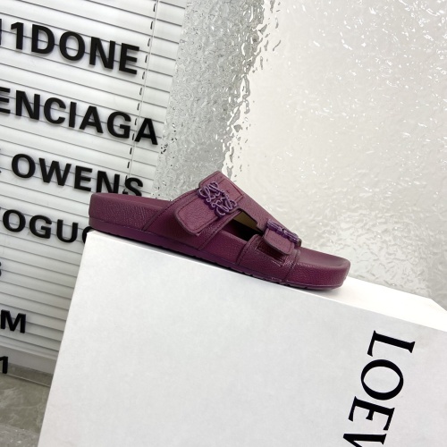 Replica LOEWE Slippers For Women #1210139 $108.00 USD for Wholesale