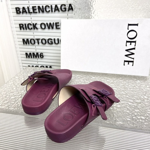 Replica LOEWE Slippers For Men #1210141 $108.00 USD for Wholesale