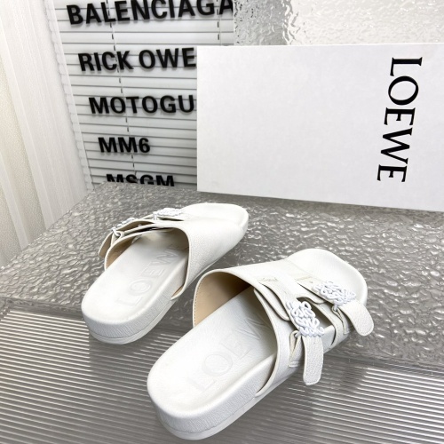 Replica LOEWE Slippers For Men #1210144 $108.00 USD for Wholesale