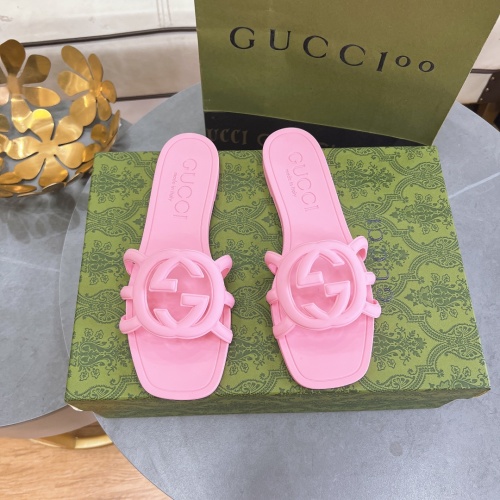 Wholesale Gucci Slippers For Women #1210172 $52.00 USD, Wholesale Quality Replica Gucci Slippers