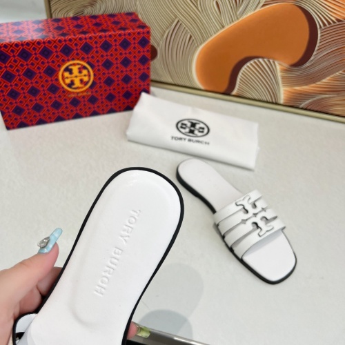 Replica Tory Burch TB Slippers For Women #1210178 $82.00 USD for Wholesale