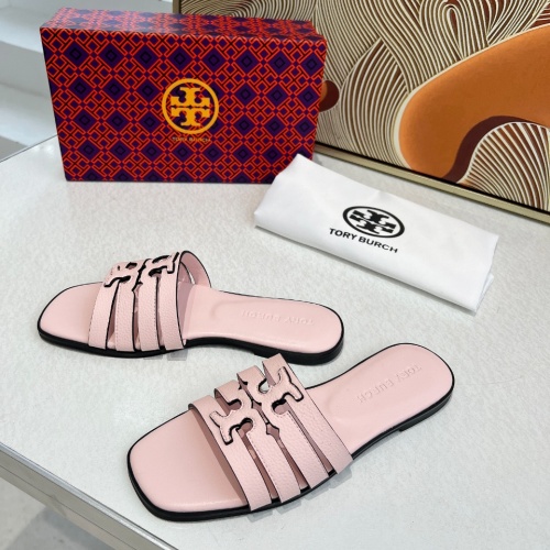 Replica Tory Burch TB Slippers For Women #1210180 $82.00 USD for Wholesale