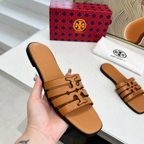 Replica Tory Burch TB Slippers For Women #1210182 $82.00 USD for Wholesale