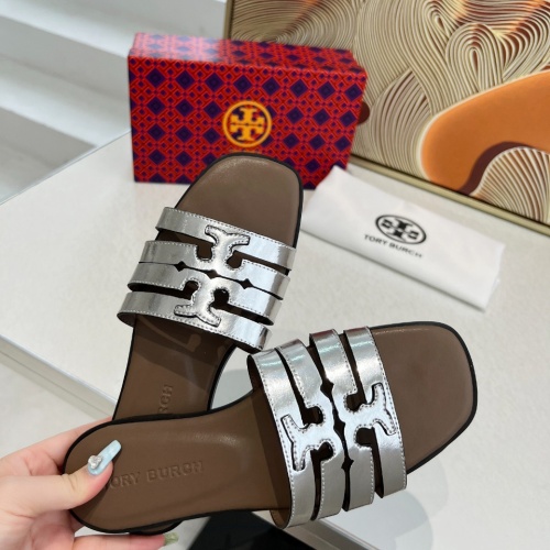 Wholesale Tory Burch TB Slippers For Women #1210185 $82.00 USD, Wholesale Quality Replica Tory Burch TB Slippers