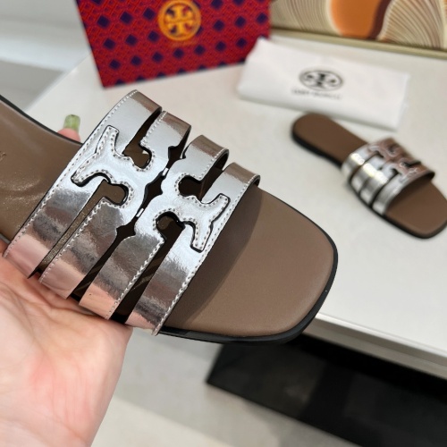 Replica Tory Burch TB Slippers For Women #1210185 $82.00 USD for Wholesale