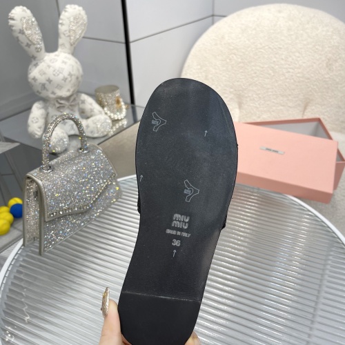 Replica MIU MIU Slippers For Women #1210194 $82.00 USD for Wholesale