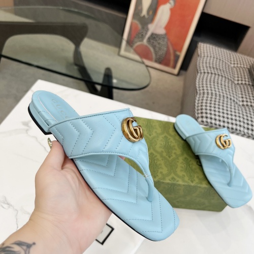 Replica Gucci Slippers For Women #1210199 $80.00 USD for Wholesale