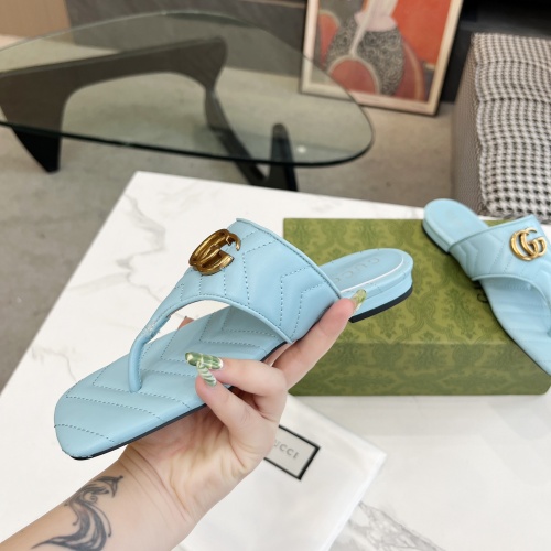 Replica Gucci Slippers For Women #1210199 $80.00 USD for Wholesale