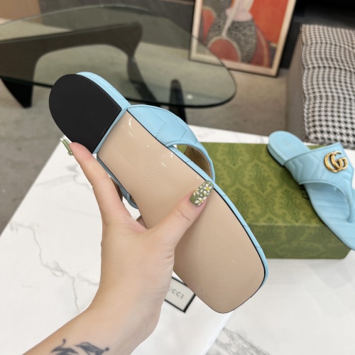 Replica Gucci Slippers For Women #1210199 $80.00 USD for Wholesale