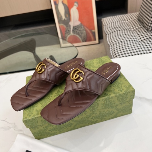 Wholesale Gucci Slippers For Women #1210201 $80.00 USD, Wholesale Quality Replica Gucci Slippers