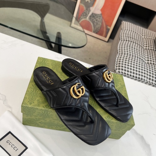 Replica Gucci Slippers For Women #1210202 $80.00 USD for Wholesale