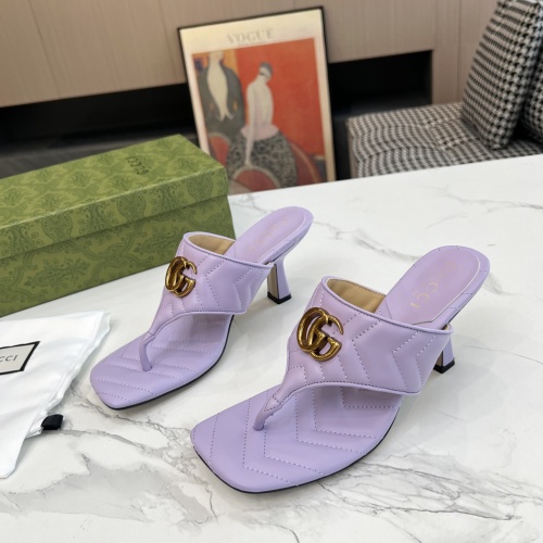 Wholesale Gucci Slippers For Women #1210204 $85.00 USD, Wholesale Quality Replica Gucci Slippers