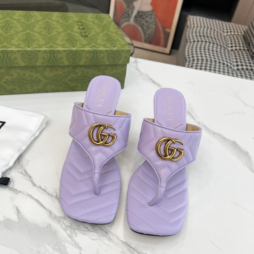 Replica Gucci Slippers For Women #1210204 $85.00 USD for Wholesale