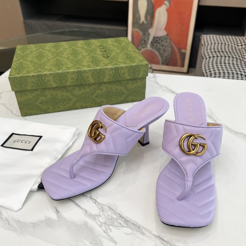 Replica Gucci Slippers For Women #1210204 $85.00 USD for Wholesale