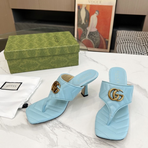 Replica Gucci Slippers For Women #1210205 $85.00 USD for Wholesale