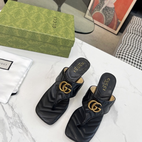 Replica Gucci Slippers For Women #1210208 $85.00 USD for Wholesale