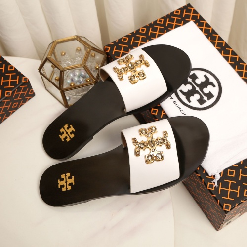 Replica Tory Burch TB Slippers For Women #1210209 $92.00 USD for Wholesale