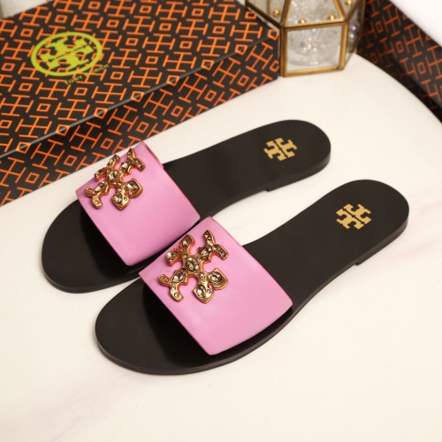 Replica Tory Burch TB Slippers For Women #1210210 $92.00 USD for Wholesale