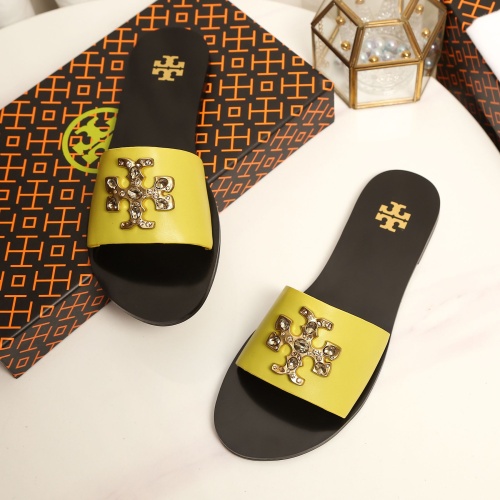 Replica Tory Burch TB Slippers For Women #1210212 $92.00 USD for Wholesale