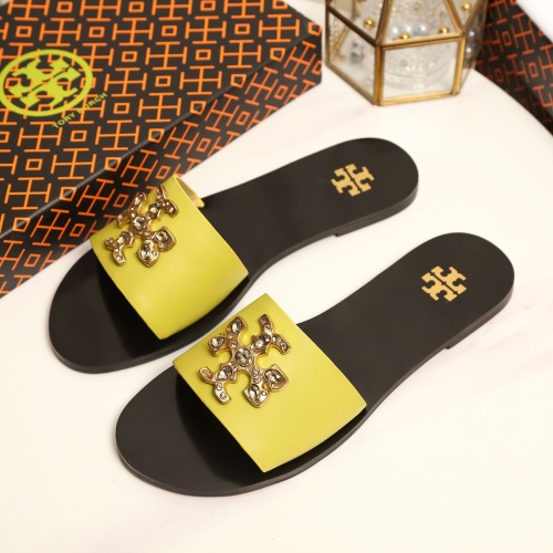 Replica Tory Burch TB Slippers For Women #1210212 $92.00 USD for Wholesale