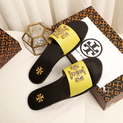 Replica Tory Burch TB Slippers For Women #1210212 $92.00 USD for Wholesale