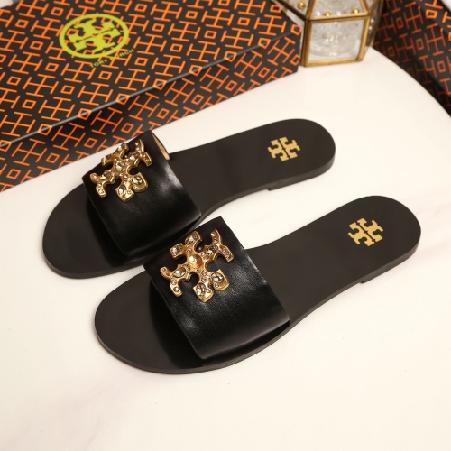 Replica Tory Burch TB Slippers For Women #1210216 $92.00 USD for Wholesale