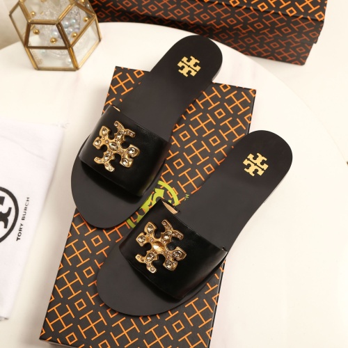 Replica Tory Burch TB Slippers For Women #1210216 $92.00 USD for Wholesale