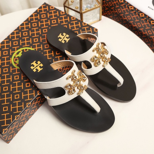 Replica Tory Burch TB Slippers For Women #1210220 $96.00 USD for Wholesale